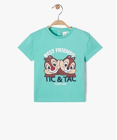 GEMO Tee-shirt à manches courtes en coton imprimé ciné bébé garçon dore