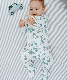 GEMO Pyjama dors-bien avec motifs Mickey bébé garçon - Disney Vert