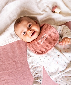 GEMO Ensemble layette 3 pièces bébé fille blanc standard