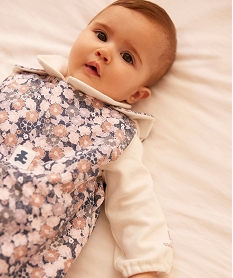 GEMO Gigoteuse TOG 3 en toile de coton imprimé fleuri – LuluCastagnette Rose