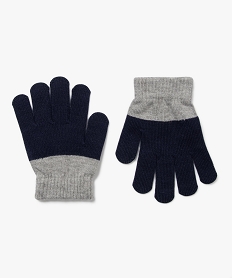 GEMO Gants garçon bicolores Multicolore