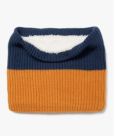 PULL ECRU 40SNOOD BLEU