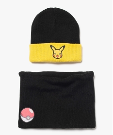 GEMO Ensemble accessoires hiver garçon (lot de 2) - Pokemon noir standard