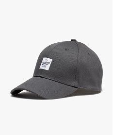 GEMO Casquette en coton homme gris standard