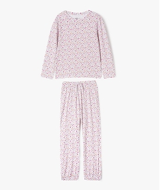 GEMO Pyjama en coton à motifs fleuris fille liberty