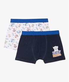 GEMO Boxers assortis à motifs garçon (lot de 2) - Pat Patrouille Multicolore