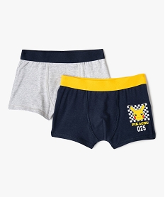 GEMO Boxer imprimé avec taille élastique garçon (lot de 2) - Pokemon Multicolore