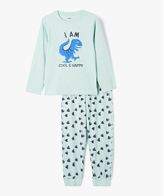 pyjama a motif dinosaure garcon vertJ270401_1