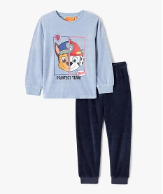 GEMO Pyjama en velours avec motif XXL garçon - Pat Patrouille bleu standard