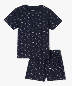 GEMO Pyjashort imprimé skate-board garçon Imprimé