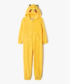 GEMO Combinaison pyjama Pikachu avec capuche garçon - Pokémon jaune standard