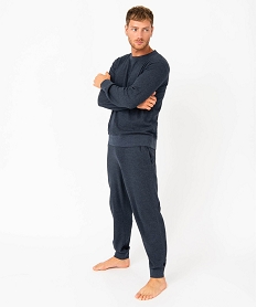 pyjama a manches longues homme bleuJ284001_2