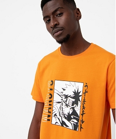 pyjashort bicolore imprime homme - naruto orangeJ284301_2