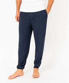 pantalon de pyjama en maille homme bleuJ284501_2