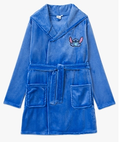 peignoir en maille peluche avec motif stitch femme - disney bleu pyjamas ensembles vestesJ286301_4