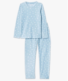 pyjama imprime en maille polaire femme imprimeJ288801_4