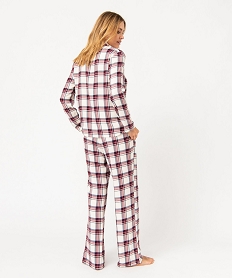 pyjama a carreaux femme - lulucastagnette imprimeJ289601_4
