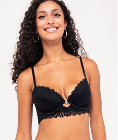 soutien-gorge corbeille avec coques fines noirJ304001_1