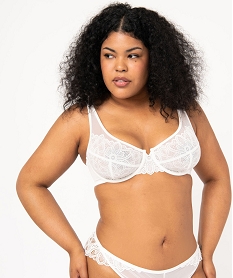 GEMO Soutien-gorge emboitant bonnets souples grande taille Blanc