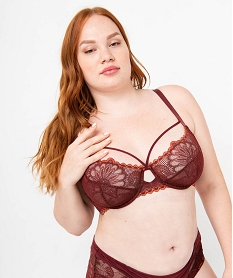 GEMO Soutien-gorge emboitant grande taille à armatures Brun