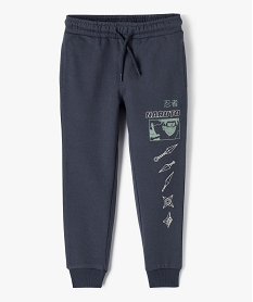 pantalon de jogging avec motifs manga garcon - naruto bleuJ306401_1