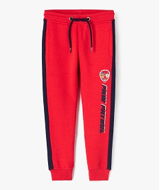 pantalon de jogging avec bandes contrastantes garcon - pat patrouille rougeJ306501_2
