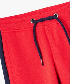 pantalon de jogging avec bandes contrastantes garcon - pat patrouille rougeJ306501_4
