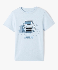 GEMO Tee-shirt à manches courtes garçon avec motif bleu standard