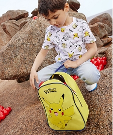 GEMO Tee-shirt garçon imprimé - Pokemon kaki fonce