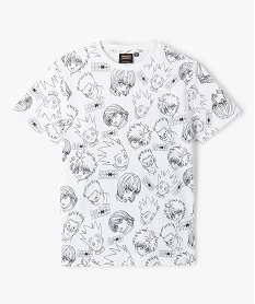 GEMO Tee-shirt à manches courtes imprimé manga garçon - Hunter x Hunter Blanc