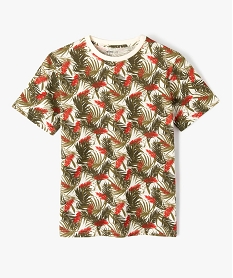 GEMO Tee-shirt imprimé à manches courtes garçon Imprimé