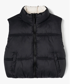 COMBI AOP BLOUSON NOIR/BEIGE