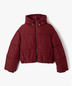 BOOTS NOIR BLOUSON BORDEAUX