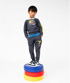 GEMO Pantalon de jogging avec motif Pikachu garçon - Pokemon gris standard