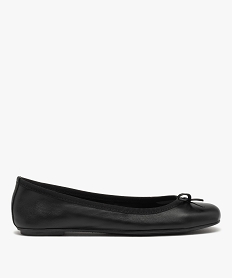 ballerines plate dessus en cuir femme - taneo noirJ394701_1