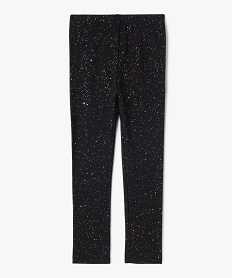 GEMO Leggings à paillettes fille Noir