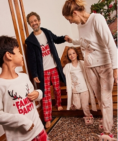 GEMO Pyjama spécial Noël garçon Beige