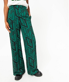 PANTALON ECRU PANTALON IMPRIME