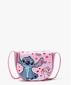 sac paillete fille lilo et stitch - disney roseJ415301_1