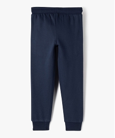 pantalon de jogging molletonne garcon avec motif - spiderman bleu pantalonsJ424801_4