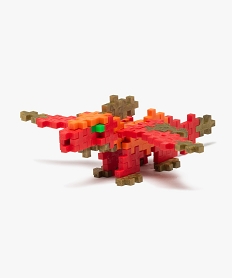 GEMO Jeu de construction Dragon tube de 100 pièces Plus-Plus rouge standard