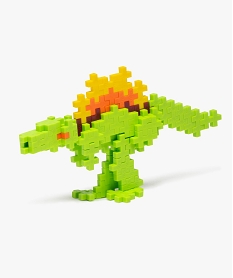 jeu de construction dinosaure tube de 100 pieces plus-plus vert standardJ438601_1