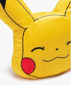 coussin en forme peluche pikachu - pokemon jaune standardJ439101_2