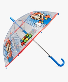 GEMO Parapluie enfant à motifs - Super Mario blanc standard