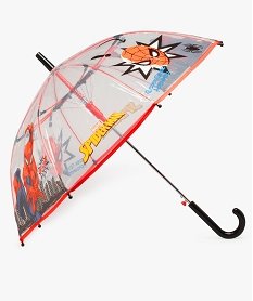 parapluie enfant a motifs spiderman - marvel noirJ440101_1