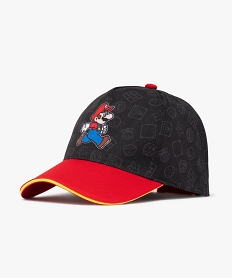 GEMO Casquette bicolore avec motif garçon - Super Mario Bleu