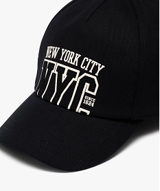 casquette imprime new york city garcon noir standardJ487101_2