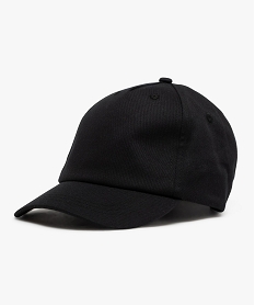 GEMO Casquette en coton unie garçon noir standard