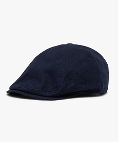 casquette unie en coton style gavroche garcon bleu standard chapeaux casquettes et bonnetsJ494801_1