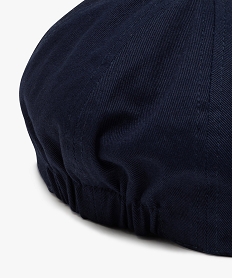 casquette unie en coton style gavroche garcon bleu standard chapeaux casquettes et bonnetsJ494801_2